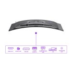 AOC AGP497UCZD/96 écran plat de PC 124,2 cm (48.9") 5120 x 1440 pixels Gris