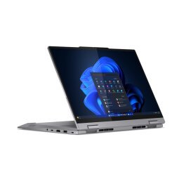 Lenovo ThinkBook 14 2-in-1 G4 IML Intel Core Ultra 5 125U Hybride (2-en-1) 35,6 cm (14") Écran tactile WUXGA 16 Go DDR5-SDRAM 512 Go SSD Wi-Fi 6E (802.11ax) Windows 11 Pro Gris