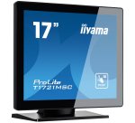 iiyama ProLite T1721MSC-B2 écran plat de PC 43,2 cm (17") 1280 x 1024 pixels SXGA LED Écran tactile Dessus de table Noir
