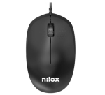 Nilox MOUSB1012 ratón Oficina USB tipo A Óptico 1200 DPI