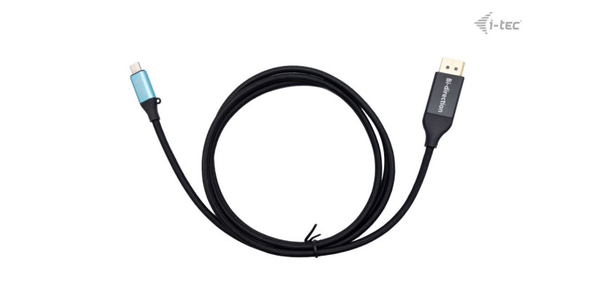 i-tec USB-C DisplayPort Bi-Directional Cable Adapter 8K/30Hz 150cm