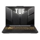 ASUS TUF Gaming F16 FX607JV-QT115W Intel® Core™ i7 i7-13650HX Computer portatile 40,6 cm (16") Quad HD+ 16 GB DDR5-SDRAM 1 TB SSD NVIDIA GeForce RTX 4060 Wi-Fi 6 (802.11ax) Windows 11 Home Grigio
