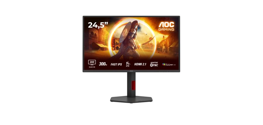 Ecran PC Aoc gaming Q25G4SR 24,5" 300 Hz QHD