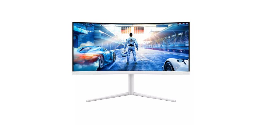 Philips Evnia 5000 34M2C5501A/00 pantalla para PC 86,4 cm (34") 3440 x 1440 Pixeles Wide Quad HD LCD Blanco