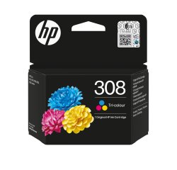 HP 308 Cartouche d’encre authentique Trois couleurs