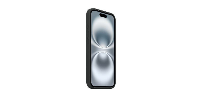 Apple Funda de silicona con MagSafe para el iPhone 16 - Negro