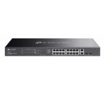 TP-Link Omada ES220GMP commutateur réseau Géré L2 Gigabit Ethernet (10/100/1000) Connexion Ethernet, supportant l'alimentation via ce port (PoE) Noir