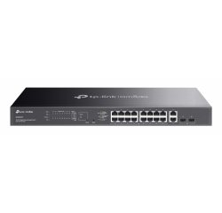TP-Link Omada ES220GMP network switch Managed L2 Gigabit Ethernet (10/100/1000) Power over Ethernet (PoE) Black