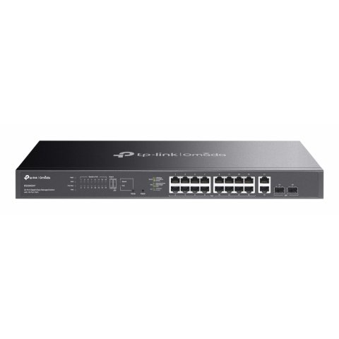 TP-Link Omada ES220GMP switch Gestionado L2 Gigabit Ethernet (10/100/1000) Energía sobre Ethernet (PoE) Negro