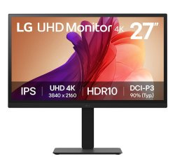 LG 27BA45U-B Monitor PC 68,6 cm (27") 3840 x 2160 Pixel 4K Ultra HD Nero