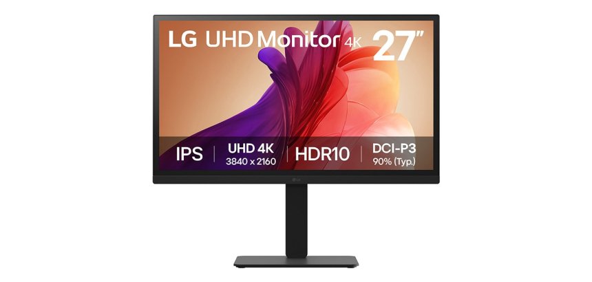 LG 27BA45U-B computer monitor 68.6 cm (27") 3840 x 2160 pixels 4K Ultra HD Black