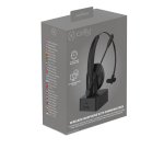 Celly SWHEADSETMONO Auricolare Wireless A Padiglione Ufficio Bluetooth Base di ricarica Nero