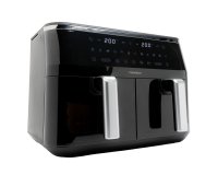 TORNADO TAFT-1000-GS Double 9 L Freestanding Fryer 3100 W Hot Air Fryer Black
