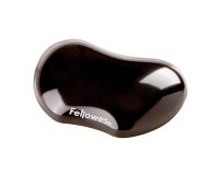Fellowes 9112301 poggiapolso Poliuretano Nero
