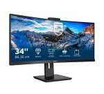 Philips P Line 346P1CRH/00 écran plat de PC 86,4 cm (34") 3440 x 1440 pixels UltraWide Quad HD LED Noir