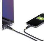 StarTech.com Cable de Carga USB-C de 1m - Cable Cargador USB Tipo C - PD EPR 240W 5A - Durable y Ultra Flexible - Cable Cargador USB 2.0 de Servicio Pesado - Certificado USB-IF