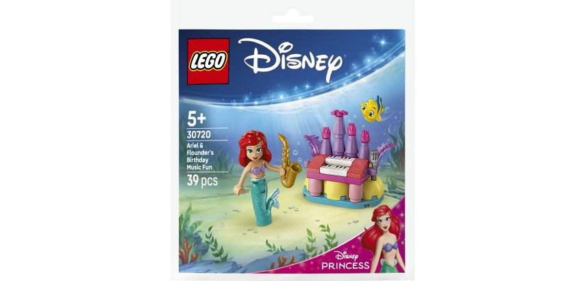 LEGO Disney Princess Ariel & Flounder's Birthday Music Fun