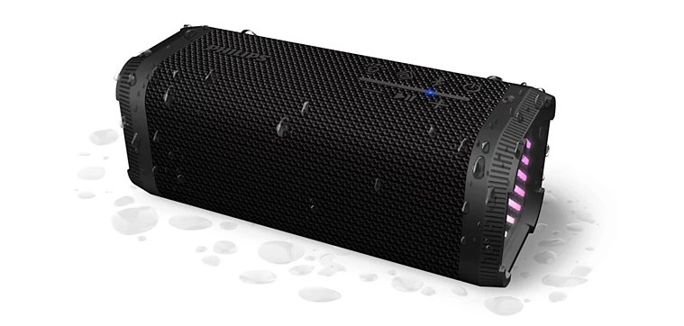 Philips TAS2000B/00 altoparlante portatile e per feste Sistema di altoparlanti portatile 2.1 Nero 10 W