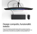HP EliteBoard G1a Next Gen AI Copilot+ PC AMD Ryzen AI 5 PRO PRO 340 16 GB DDR5-SDRAM 512 GB SSD Windows 11 Pro AI PC Nero