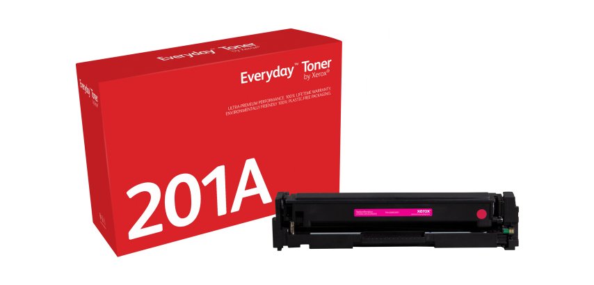 Toner EverydayTM di Xerox Magenta compatibile con HP 201A (CF403A), Capacità standard