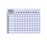 Games UNO Zero Card Game for Kid, Adult & Family Nights, Parties & Travel, Includes Deck & Scorecard