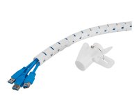 Neomounts ADS06-142WH Gaine de câble - pour 1-5 câbles - universelle