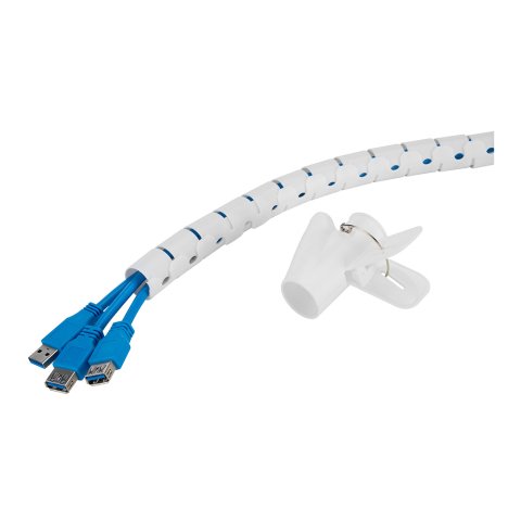 Neomounts ADS06-142WH Organizador para cables - para 1-5 cables - universal