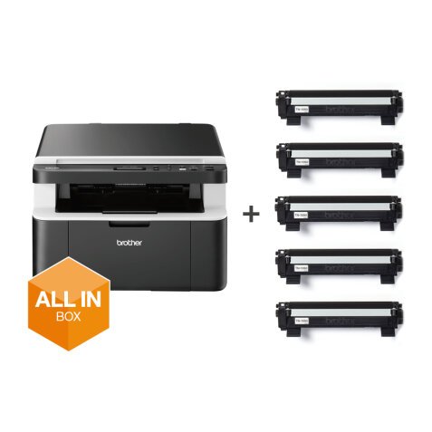 All In Box -Multifonction laser 3 en 1 Brother DCP-1612WVB