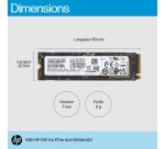 HP 512GB PCIe-4x4 NVMe M.2 SSD 512 Go PCI Express 4.0