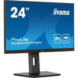 iiyama ProLite XUB2497HSN-B1 LED display 61 cm (24") 1920 x 1080 pixels Full HD Noir