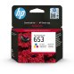 HP Cartouche d’encre Ink Advantage trois couleurs 653 authentique