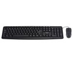Equip 245201 teclado Ratón incluido Oficina USB QWERTY Español Negro