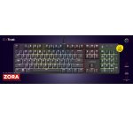 Trust GXT 871 Zora tastiera Gaming USB Italiano Nero