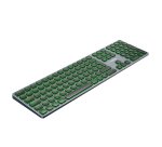 CoolBox TECLADO INALAMBRICO RETROILUMINADO MOONLIGHT KEY B431 USB-C+BT5.1+RF2.4G GRIS OSCURO DE ALUMINIO