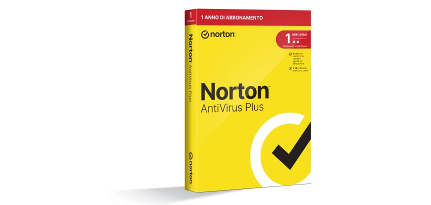 Norton Antivirus Plus 2024 | 1 Dispositivo | Licenza di 1 anno | PC o Mac