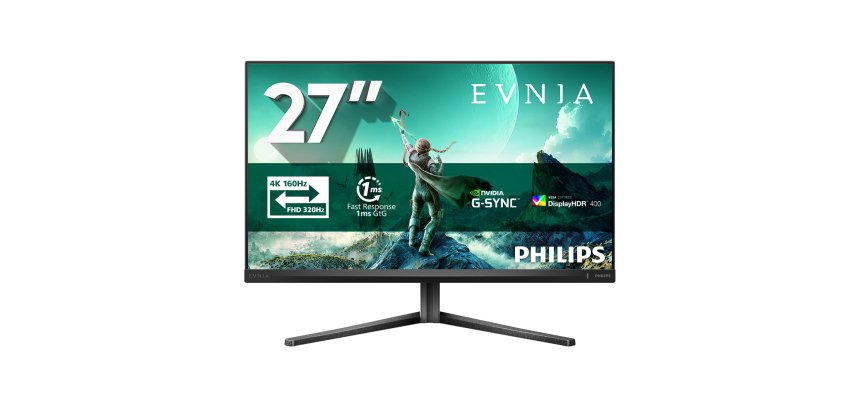 Philips Evnia 3000 27M2N3800A/00 écran plat de PC 68,6 cm (27") 3840 x 2160 pixels 4K Ultra HD LCD Noir