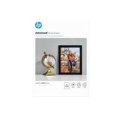 HP Carta fotografica Advanced, lucida, 250 g/m2, A4 (210 x 297 mm), 25 fogli
