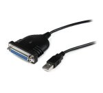 Cable de 1,8m Adaptador de Impresora Paralelo DB25 a USB A