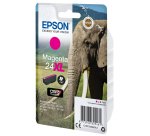 Epson Elephant 24XL Claria Photo HD Single Magenta Ink