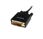 StarTech.com 6ft (1.8m) Mini DisplayPort to DVI Cable - Mini DP to DVI Adapter Cable - 1080p Video - Passive mDP to DVI-D Single Link, mDP or Thunderbolt 1/2 Mac/PC to DVI Monitor/Display