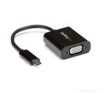 StarTech.com USB-C naar VGA Adapter - Zwart - 1080p - Video Converter Voor Uw MacBook Pro - USB C naar VGA Display Dongle - Verbeterde versie is CDP2VGAEC