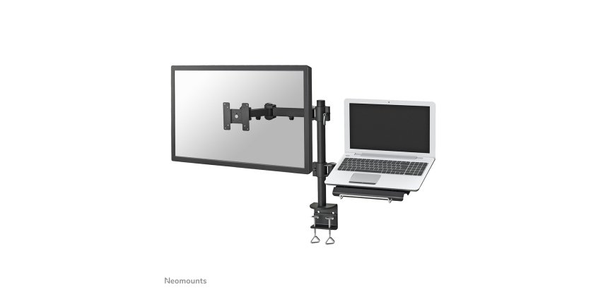 Neomounts FPMA-D960NOTEBOOK Support d'écran à fixer avec support pour ordinateur portable 10-27"