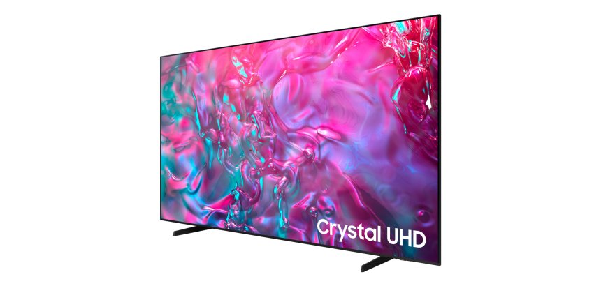 Samsung TV Crystal UHD 4K 98” UE98DU9070UXZT Smart TV Wi-Fi Graphite Black 2024, Processore Crystal 4K, 4K Upscaling, Slim Look, OTS Lite