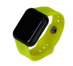 Nilox NXSWTRAILBANDYL Relojes inteligentes y deportivos 3,66 cm (1.44") Digital 240 x 240 Pixeles Pantalla táctil Negro