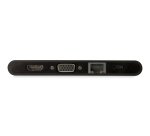 Replicador de Puertos USB-C para Portátiles - Docking Station USB Tipo C HDMI VGA GbE con Lector de Tarjetas SD - Win Mac