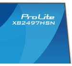 iiyama ProLite XB2497HSN-W1 écran plat de PC 60,5 cm (23.8") 1920 x 1080 pixels Full HD LED Blanc