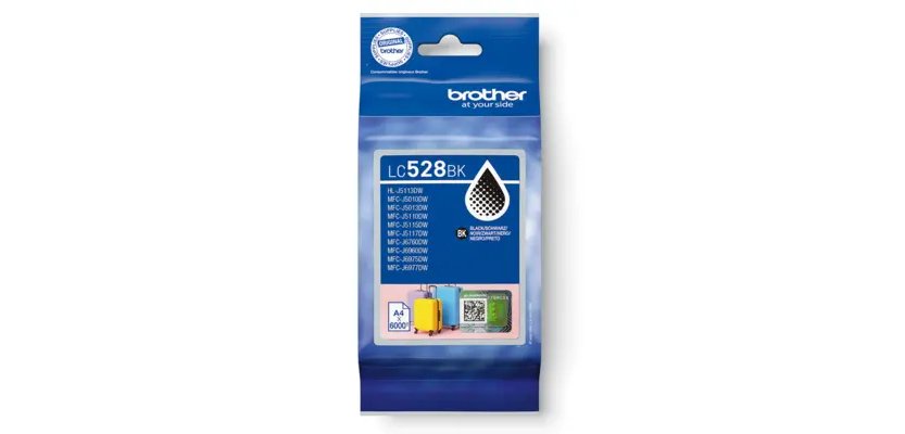 Brother LC528BKP cartuccia d'inchiostro 1 pz Originale Nero