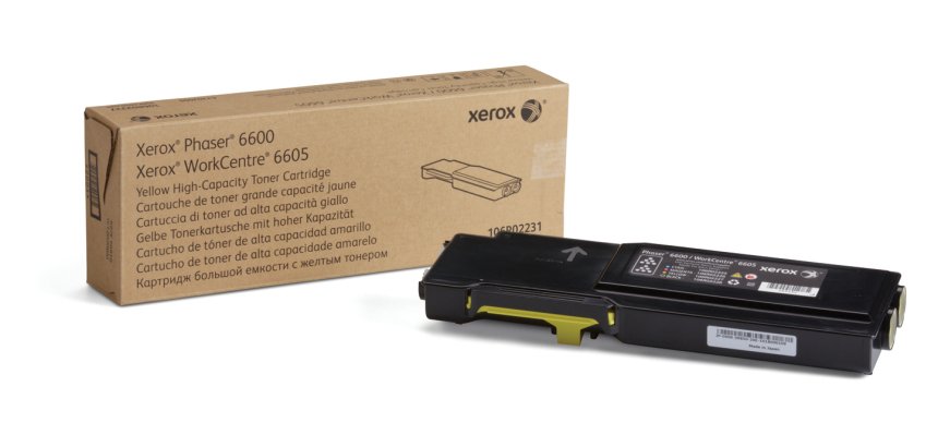 Xerox Cartouche de toner Jaune Phaser™ 6600, WorkCentre™ 6605