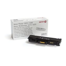 Xerox Cartuccia toner Nero a Alta capacità da 3000 Pagine per Phaser® 3052?/?3260, WorkCentre® 3215?/?3225 (106R02777)
