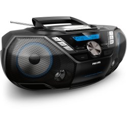 Philips CD Soundmachine AZB798T - boombox - CD, USB-host, Cassette